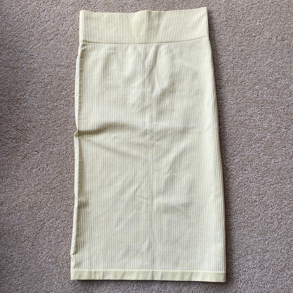 Balance Athletica Yellow Fitted Skirt